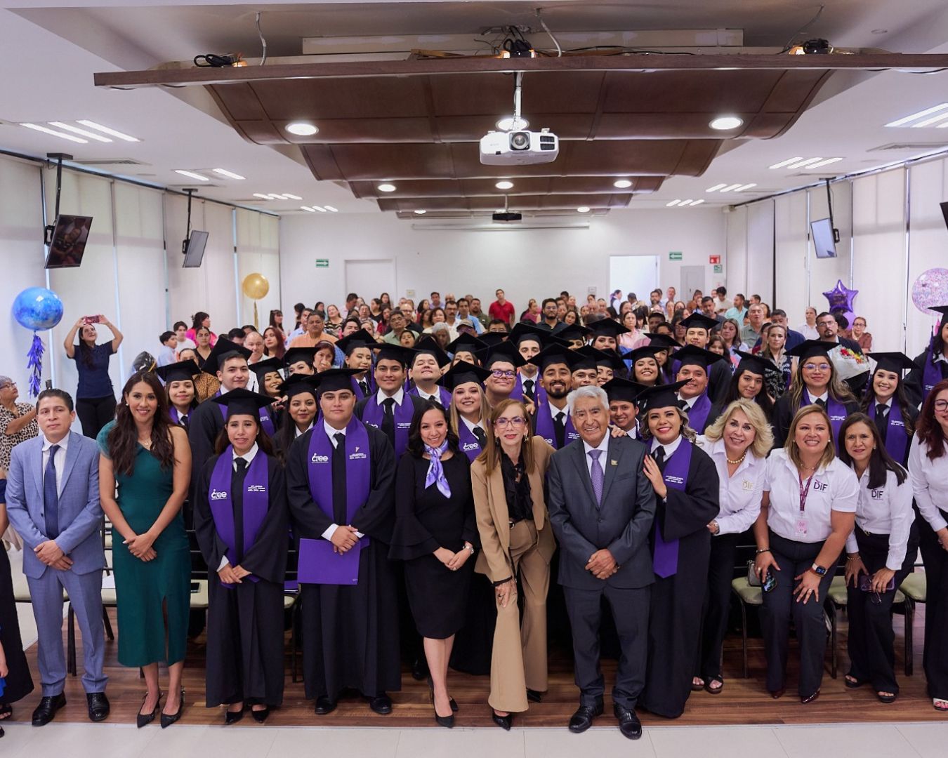 Ceremonia de graduación de alumnas y alumnos del CREE Tamaulipas