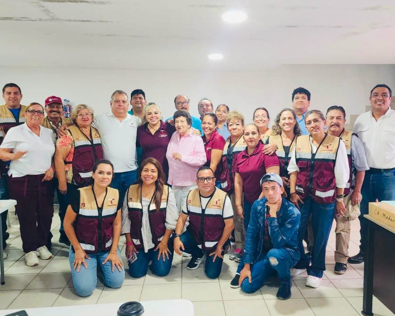 Entrega supervisada de paquetes alimentarios a personas beneficiarias en Tamaulipas